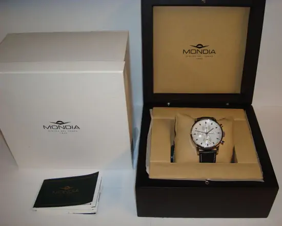 Mondia Steel Chronograph "SOLD" Mondia Steel Chronograph "SOLD"