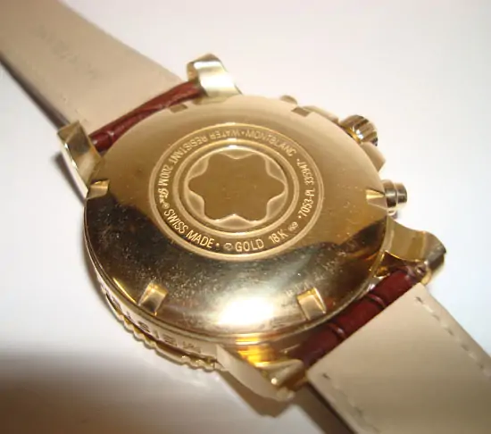 Montblanc Gold Chronograph "SOLD" Montblanc Gold Chronograph "SOLD"