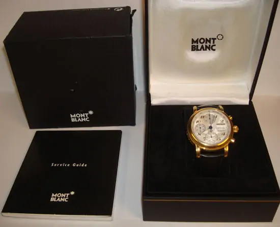 Montblanc Star Gilt Chrono "SOLD"