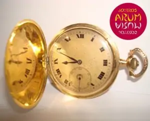 Movado Pocket Watch Yellow Gold