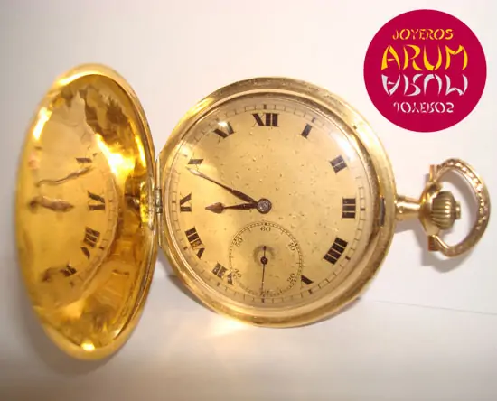 Movado Pocket Watch Yellow Gold Movado Pocket Watch Yellow Gold