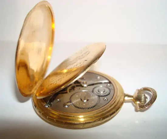 Movado Pocket Watch Yellow Gold Movado Pocket Watch Yellow Gold