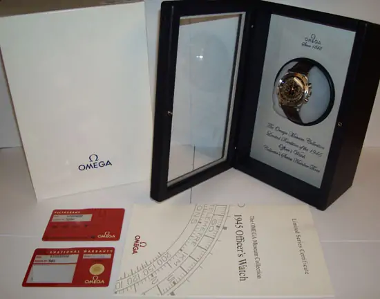 Omega Museum Collection Officer´s Watch 1945 "SOLD"