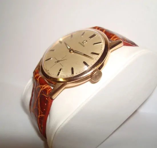 Omega Vintage Pink Gold