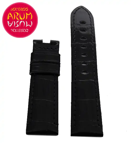 Z Panerai Strap Black Crocodile Leather 22 - 20 RAC12