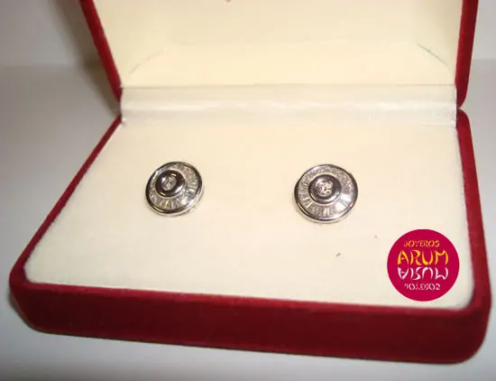 Two earrings in one with brilliants and bagués "SOLD"