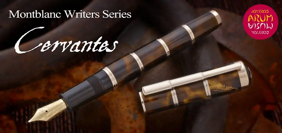 Fountain + Pen Montblanc Miguel de Cervantes RA2572 "SOLD" Fountain + Pen Montblanc Miguel de Cervantes RA2572 "SOLD"