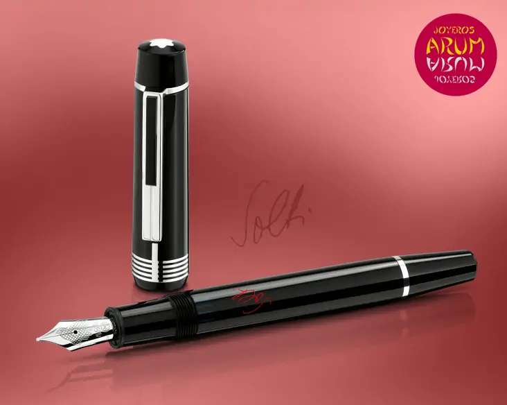 Montblanc Fountain Pen Sir Georg Solti ARUM Ref. 2568 Montblanc Fountain Pen Sir Georg Solti ARUM Ref. 2568