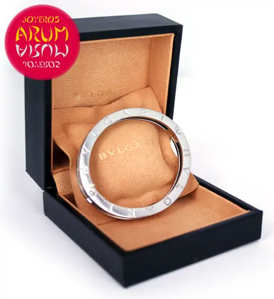 Bangle Bracelet B.ZERO1 Stell and Yellow RAJ 162