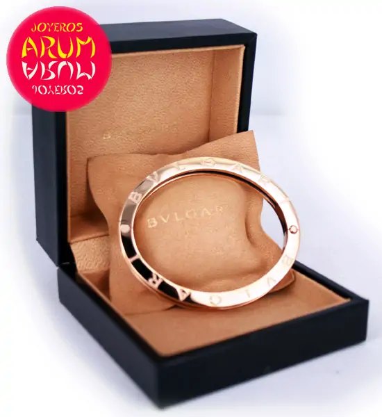Bangle Bracelet B.ZERO1 Pink Gold Ceramic RAJ116 "SOLD"
