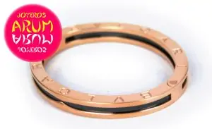 Bangle Bracelet B.ZERO1 Pink Gold Ceramic RAJ116 "SOLD"
