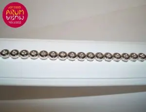 White gold bracelet with brilliants 1,28 ct "SOLD"