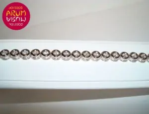 White gold bracelet with brilliants 2,05 ct "SOLD"