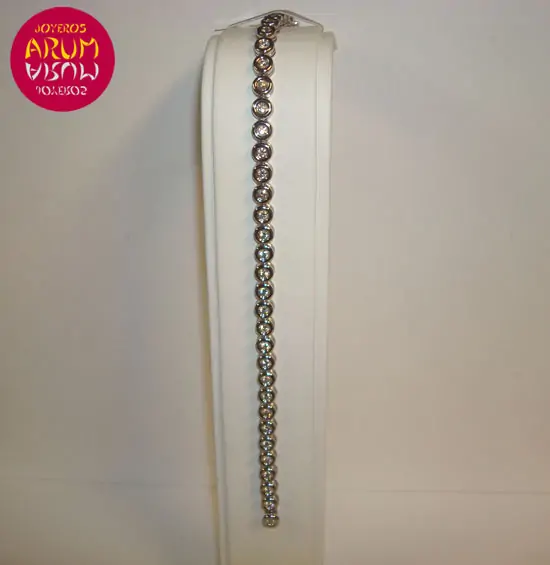 White gold bracelet with brilliants 2,05 ct "SOLD"