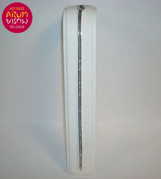 White gold bracelet with bagués 2,57 ct "SOLD"