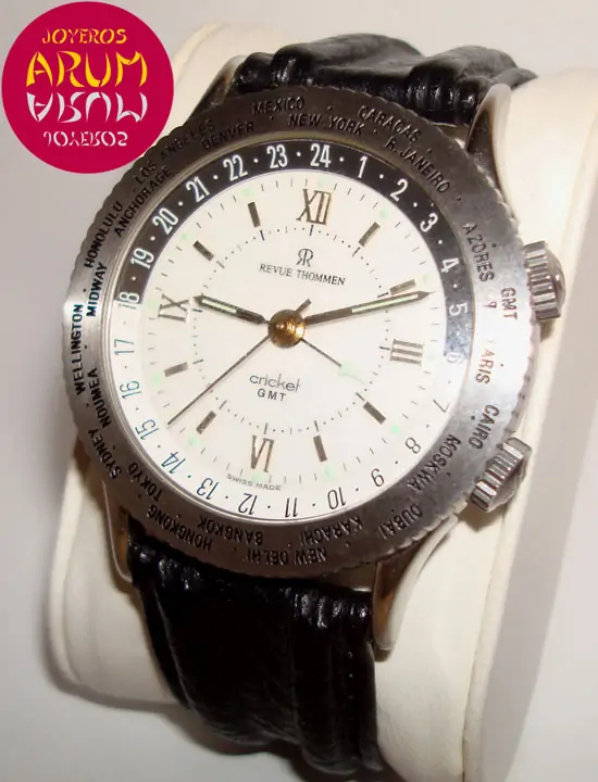 Revue Thommen Cricket GMT "SOLD" Revue Thommen Cricket GMT "SOLD"