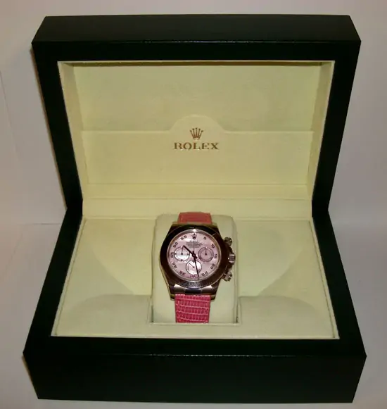 Rolex Daytona White Gold Motherpearl "SOLD"