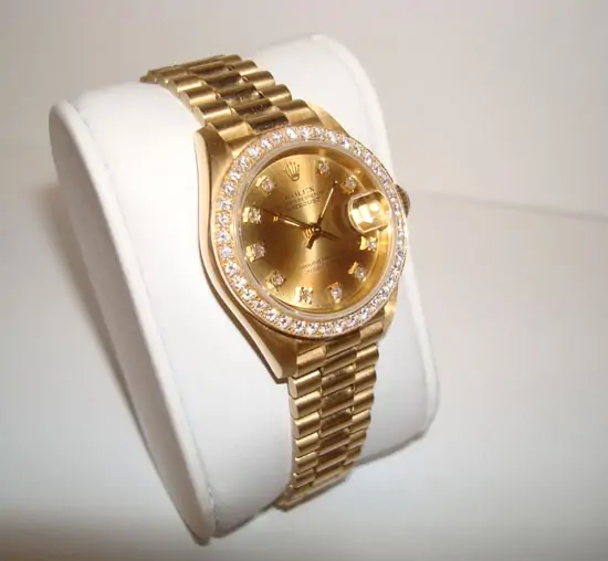 Rolex Datejust lady Gold & Brilliants RA918 "SOLD"