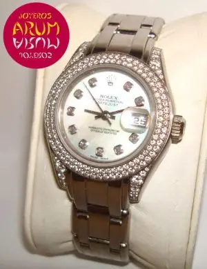 Rolex Datejust White Gold & Brilliants "SOLD"