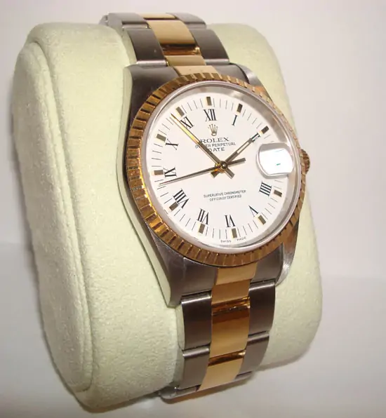 Rolex Date Steel & Gold "SOLD" Rolex Date Steel & Gold "SOLD"