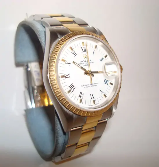 Rolex Date Steel & Gold "SOLD" Rolex Date Steel & Gold "SOLD"