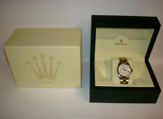 Rolex Date Steel & Gold "SOLD"
