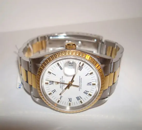 Rolex Date Steel & Gold "SOLD" Rolex Date Steel & Gold "SOLD"