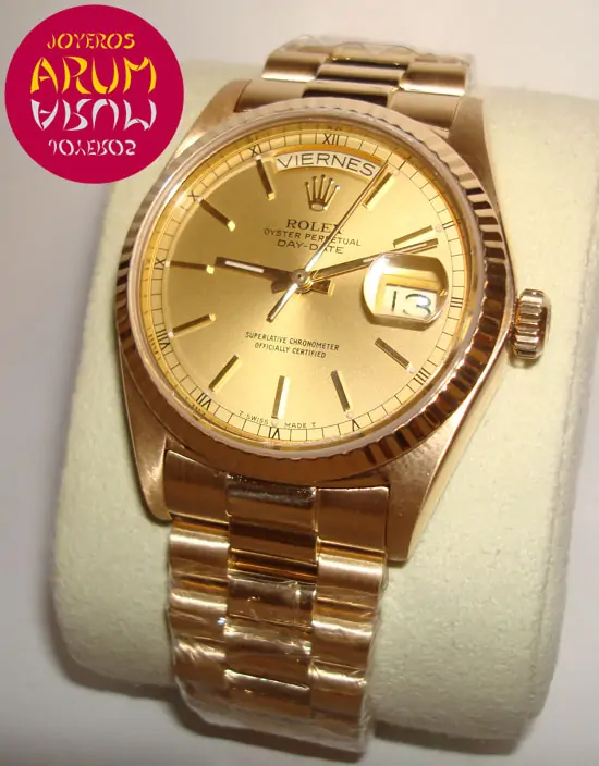 Rolex Day Date President "sold"