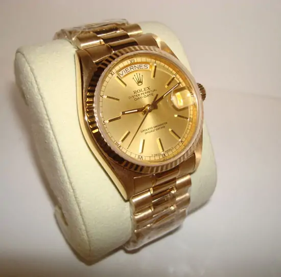 Rolex Day Date President "sold"