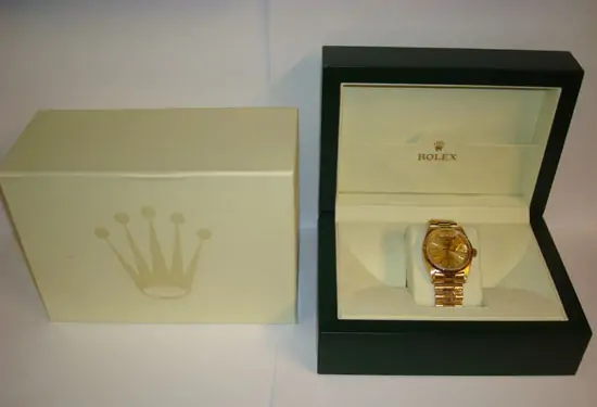 Rolex Day Date President "sold"