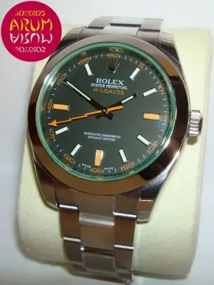 Rolex Milgauss Zafiro Verde "SOLD"