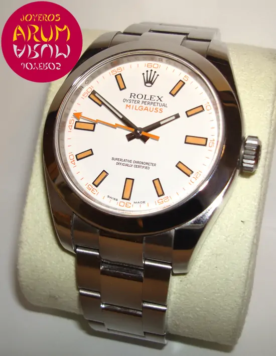Rolex Milgauss White "SOLD"