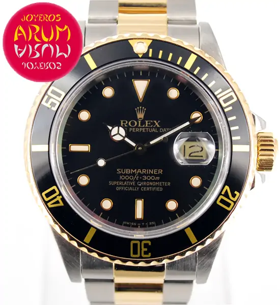 Rolex Submariner Steel and Gold ARUM Ref. 3350 "SOLD"