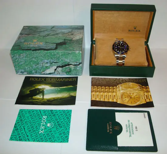 Rolex Submariner Mixed Blue "SOLD"