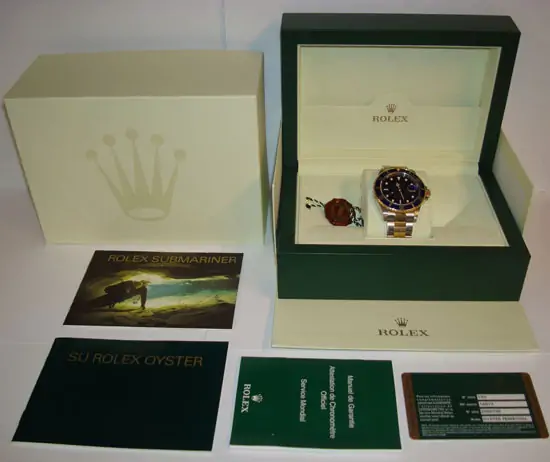 Rolex Submariner Blue Mixed "SOLD"