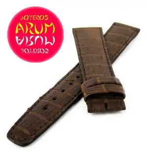 Z IWC Strap Brown Leather 19 - 16 1J3Z "SOLD"