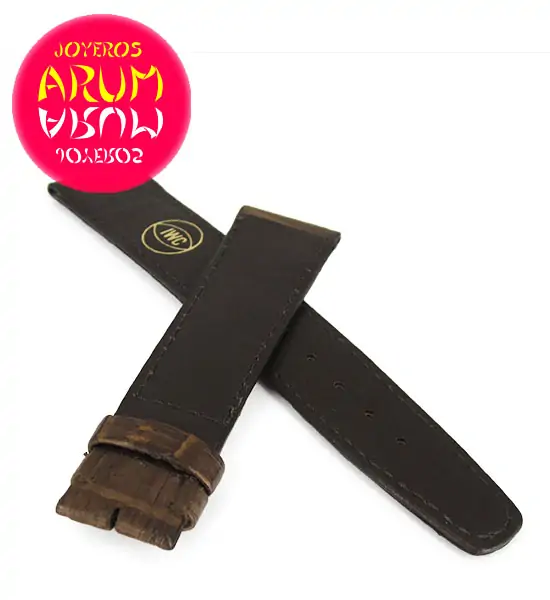 Z IWC Strap Brown Leather 19 - 16 1J3Z "SOLD"