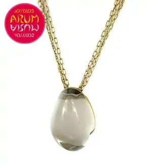 Chain and Pendant H.Stern White Quartz RAJ268 "SOLD"