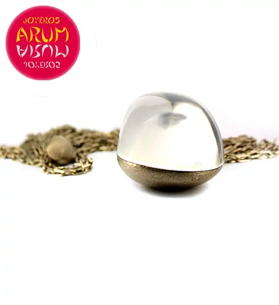 Chain and Pendant H.Stern White Quartz RAJ268 "SOLD"