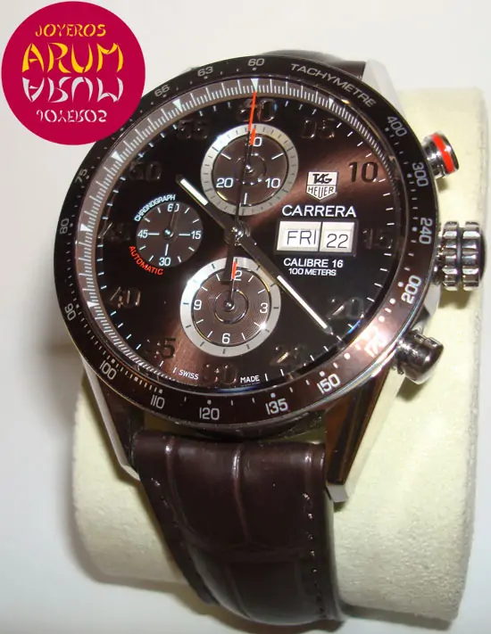 Tag Heuer Carrera Chronograph Day Date "SOLD" Tag Heuer Carrera Chronograph Day Date "SOLD"