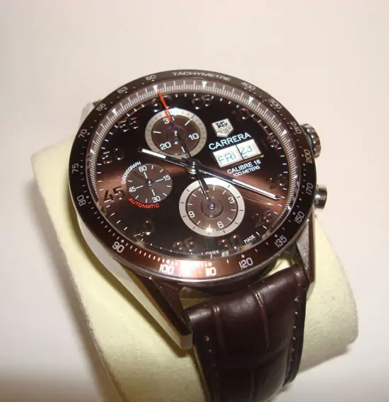 Tag Heuer Carrera Chronograph Day Date "SOLD" Tag Heuer Carrera Chronograph Day Date "SOLD"