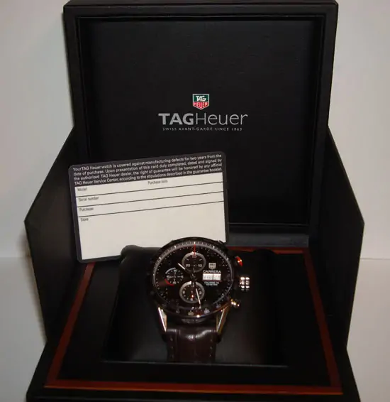 Tag Heuer Carrera Chronograph Day Date "SOLD" Tag Heuer Carrera Chronograph Day Date "SOLD"