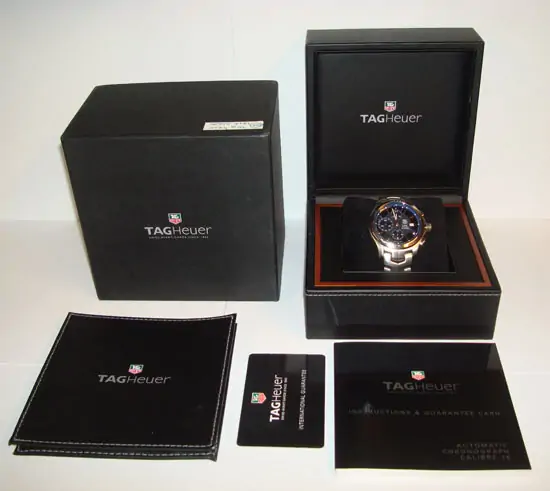 Tag Heuer Link Chrono "SOLD" Tag Heuer Link Chrono "SOLD"