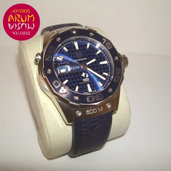 Tag Heuer Aquaracer Di Caprio/Green Cross "SOLD"