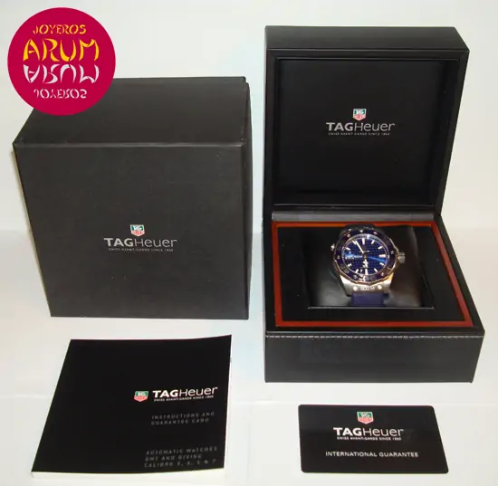 Tag Heuer Aquaracer Di Caprio/Green Cross "SOLD"