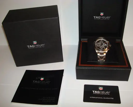 Tag Heuer Link Chrono "SOLD" Tag Heuer Link Chrono "SOLD"