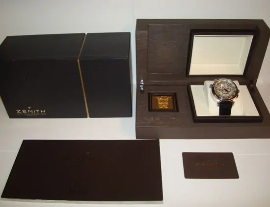 Zenith Grande Class Open Multicity "SOLD"