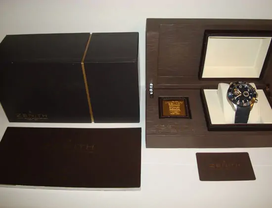 Zenith Defy Classic Sea "SOLD"