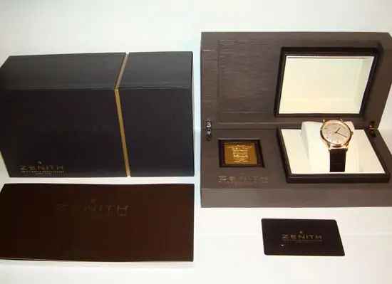 Zenith Elite Class "SOLD" Zenith Elite Class "SOLD"