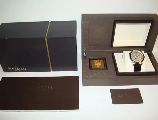 Zenith Grande Class Dual Time "SOLD"